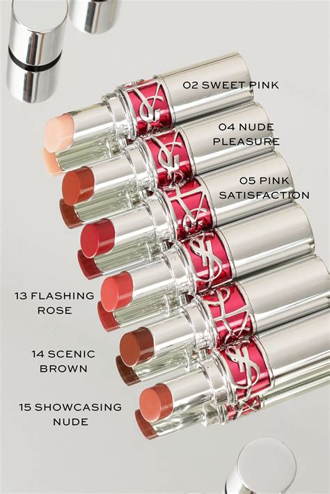 ysl candy glaze shades|ysl candy glaze sephora.